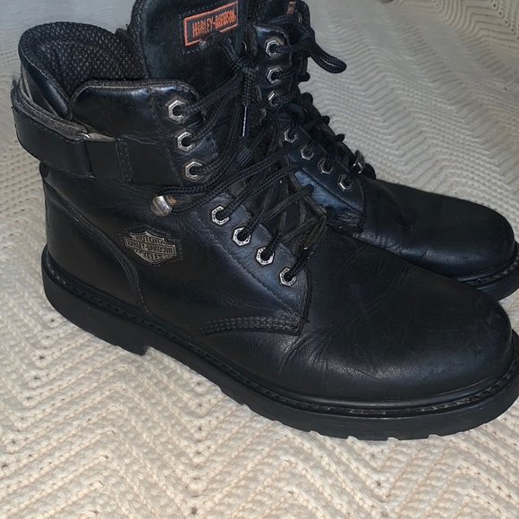 Harley-Davidson Other - Harley Davidson Men Leather Biker Boots